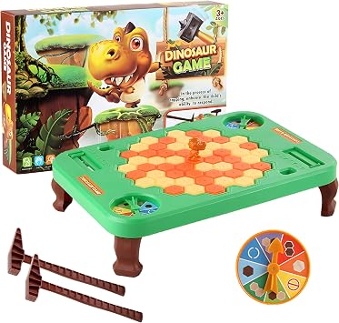 Ice Break Save Dinosaur Game for Kids,Break Ice Family Board Game Penguin(Square)
