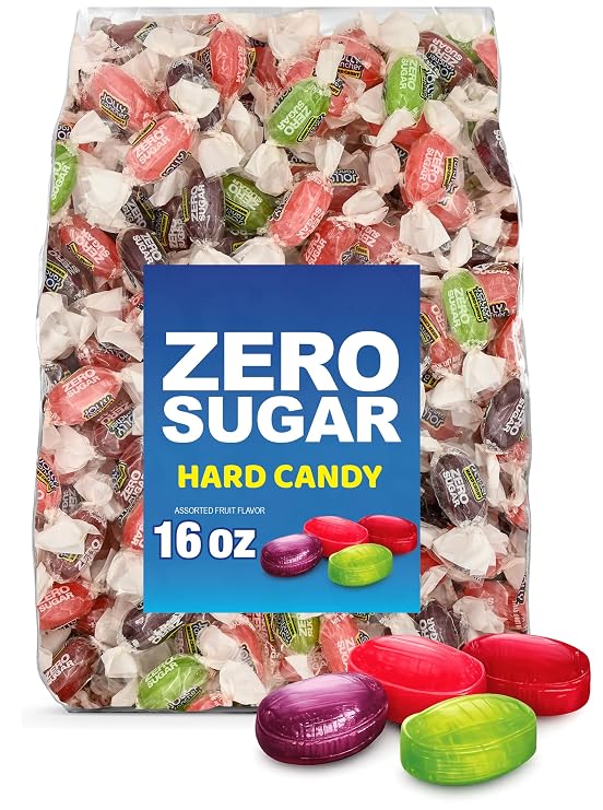 Zero Sugar Hard Candy 1lb. Sugar Free Candy Individually Wrapped