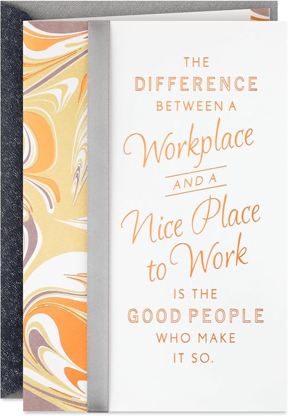 Hallmark Coworker Goodbye Card, Retirement Card (Thank You For Everything)