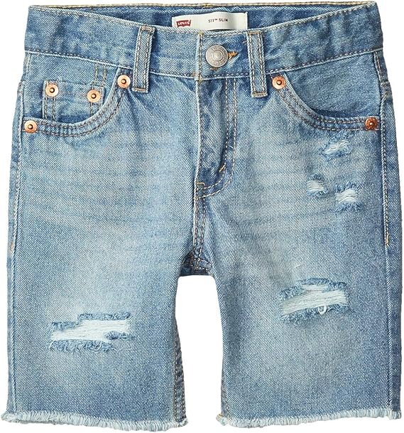 Levi's Boys' Slim Fit Denim Shorts