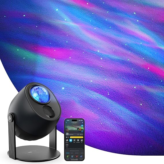 Govee Star Light Projector with 3 Aurora Flowing Effects