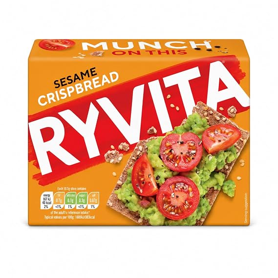 RYVITA Sesame Seed Crispbread Cmp, 250 GR