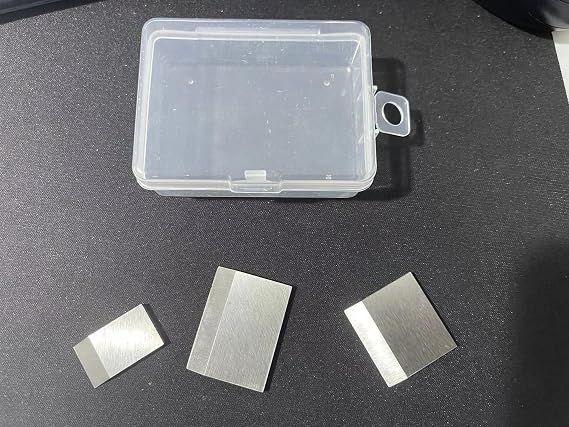 Professional slotted blades (0.5inch, 1inch, 1.3inch);