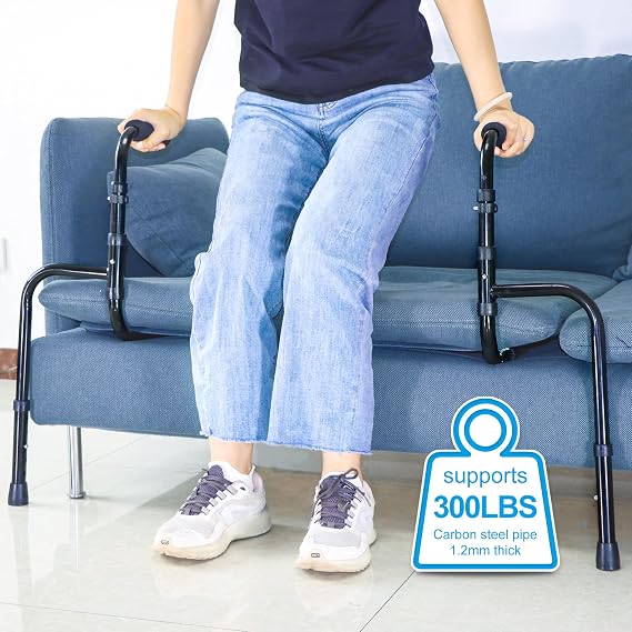 REAQER Stand Assist,Chair Lift Assist for Elderly, Mobility Standing Aid Rail for Couch, Sofa, Assistance Handle for Patients,Seniors and Disabled,Safety Grab Bar