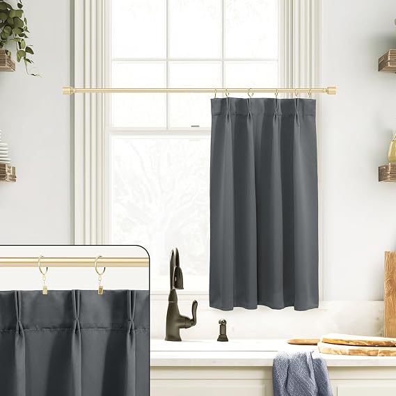 Lino Rosa Blackout RV Curtain