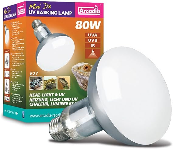 Arcadia D3 UV Basking Lamp 80w [Misc.] [Energy Class E]
