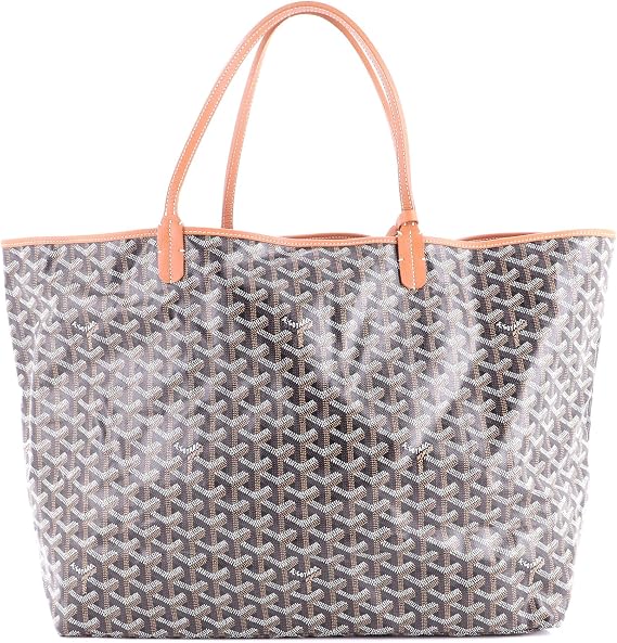 Pre-Loved Saint Louis Tote Coated Canvas GM, Brown