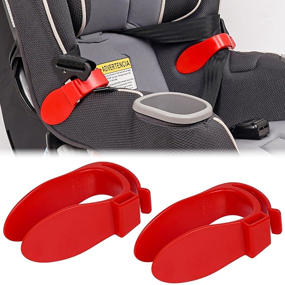 Car Seat Strap Organizer Clip, Harness Strap Holder | Keeps Harness Straps Neat and Accessible, Helps Prevent Twisting & Tangling with Easy Installation