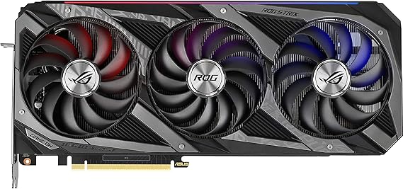 ASUS ROG Strix NVIDIA GeForce RTX 3070 V2 OC Edition Gaming Graphics Card (PCIe 4.0, 8GB GDDR6, LHR, HDMI 2.1, DisplayPort 1.4a, Axial-tech Fan Design, 2.9-Slot, Super Alloy Power II, GPU Tweak II)
