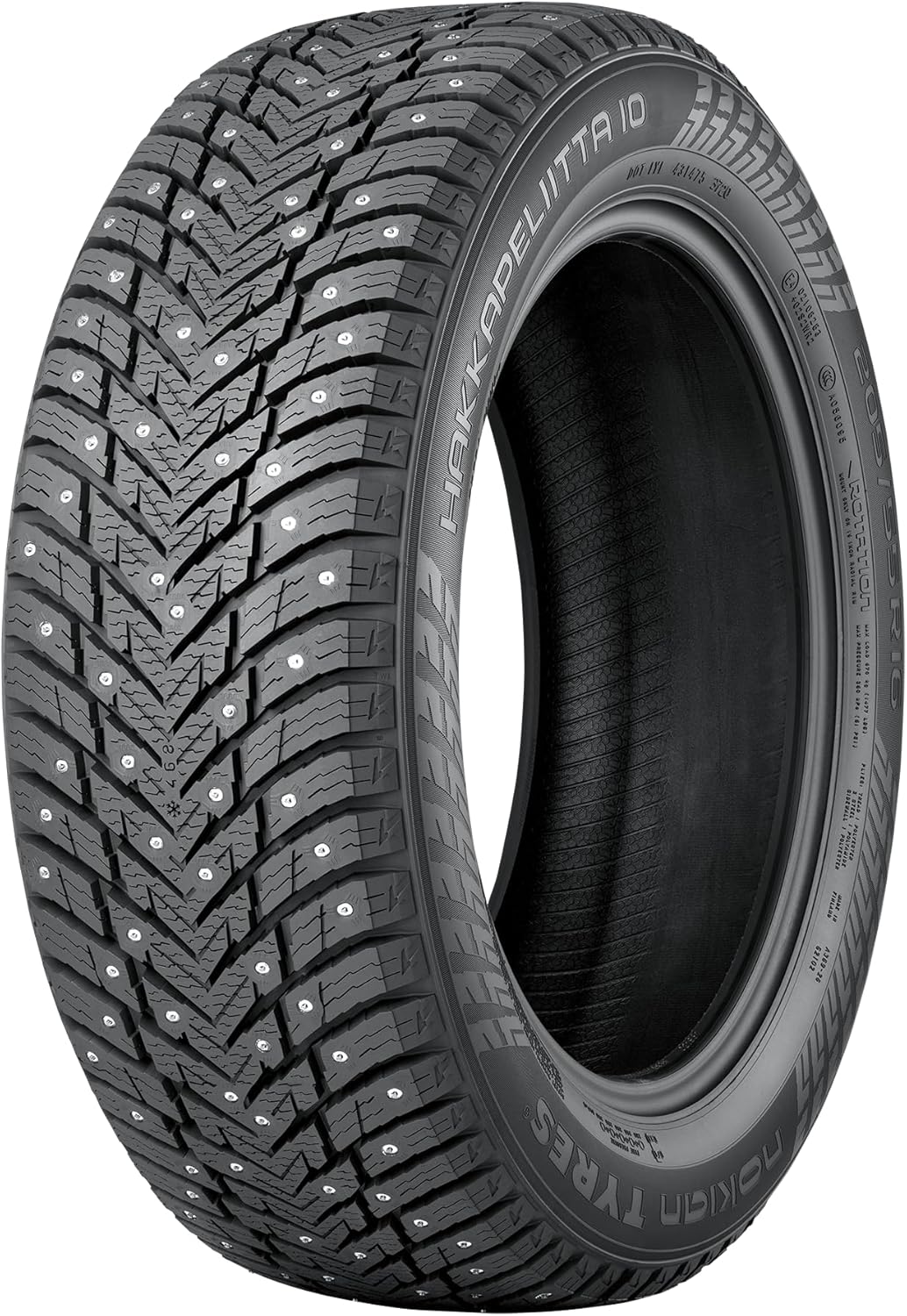 Nokian Tyres Hakkapeliitta 10 24540 R 19 98T XL Studded Winter Tire