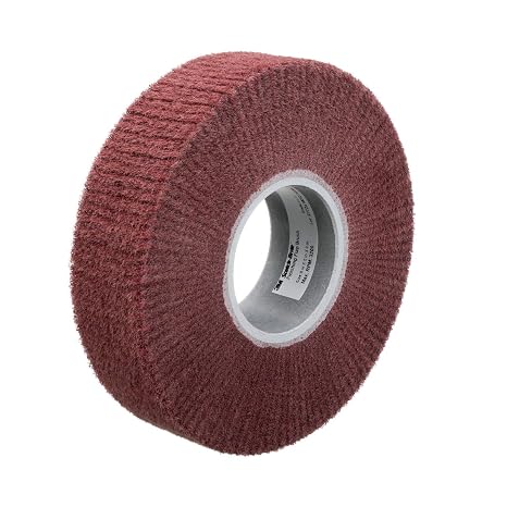 Scotch-Brite Finishing Flap Brush, 12 in x 2 in x 5 in 7A VFN | Other Backing, Aluminum Oxide Abrasive Grit