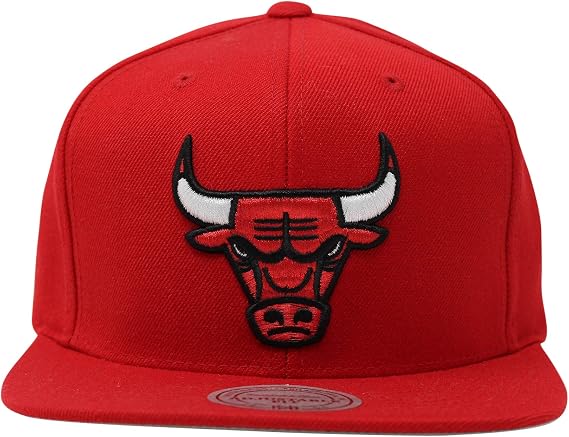 Mitchell & Ness Chicago Bulls Team Ground Snapback Adjustable Cap