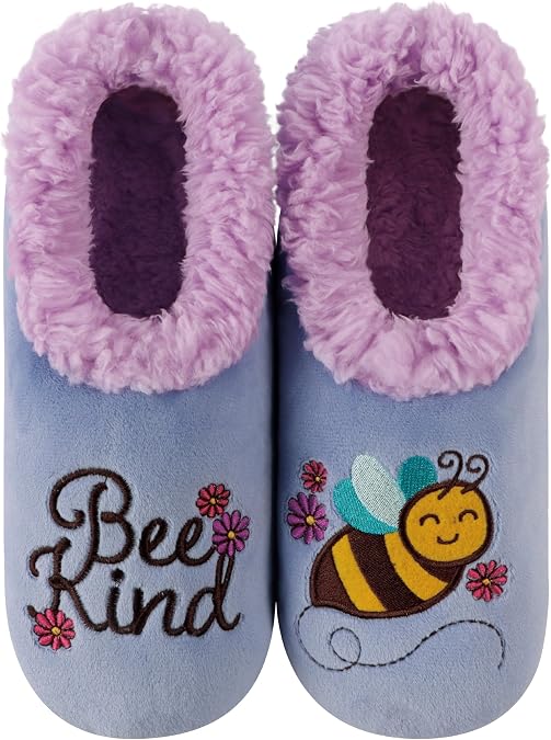 Snoozies Pairable Animal Slipper Socks for Women