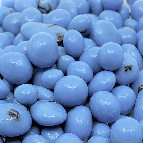 Greek Yogurt Covered Blueberries by It's Delish, 1 lb Bulk Bag Scrumptious & Nutritious Yogurt Coated Dried Blueberries Sweet Snacking and Bulk Party Treats USA Made, Kosher OU Dairy