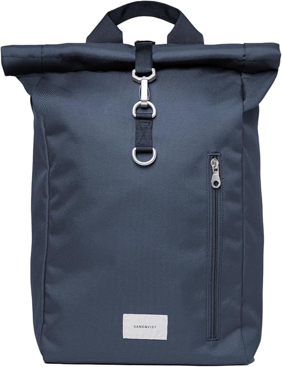 Sandqvist's Navy GROUND Rolltop Backpack L