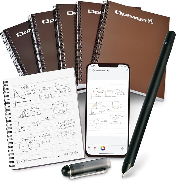 Ophaya Smart Digital Notebook with Smart Pen Digitize Your Notes