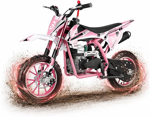 50cc Gas Dirt Bike for Kids 8-14, 4-Stroke Engine Mini Dirtbike
