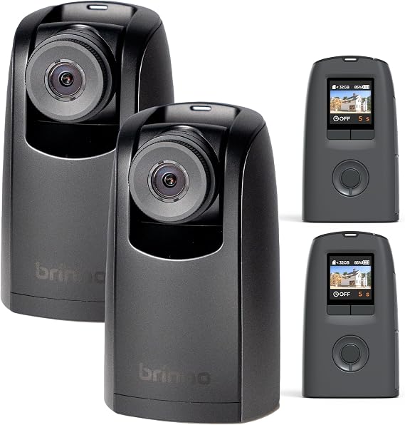 Brinno Time Lapse Camera with 118 Degree Field of View, 2-Pack