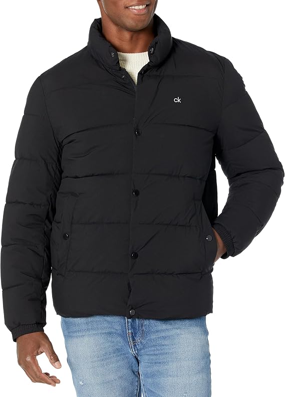 Calvin Klein mens Quilted Water-resistant Puffer Jacket