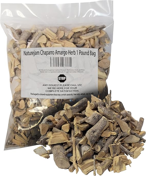 Naturejam Chaparro Amargo Herb 1 Pound Bag-100% Natural Wildcraft-No Processing aka Castella