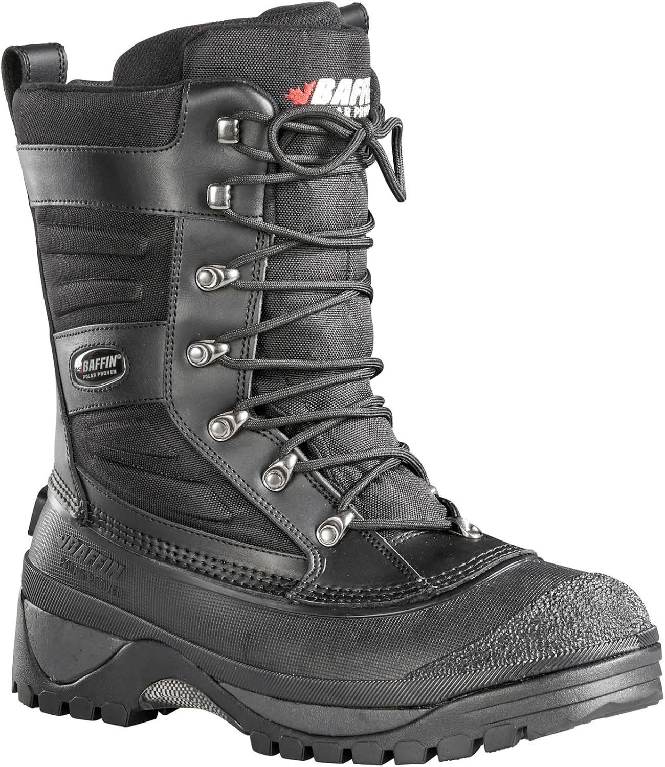 Baffin Mens CROSSFIRE Winter Boots | Warm Durable Waterproof Insulated Leather Snow & Hunting Boots for Extreme Cold Weather