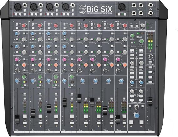 Solid State Logic BiG SiX SuperAnalogue Mixing Console and USB Audio Interface
