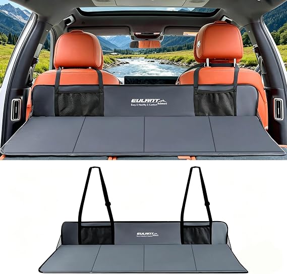 Car Rear Seat Mattress Extension Plate,Folding Rear Back Seat Extender