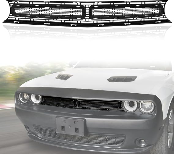 Front Upper Grille for 2015-2022 Dodge Challenger GT/R/T/SXT Plus