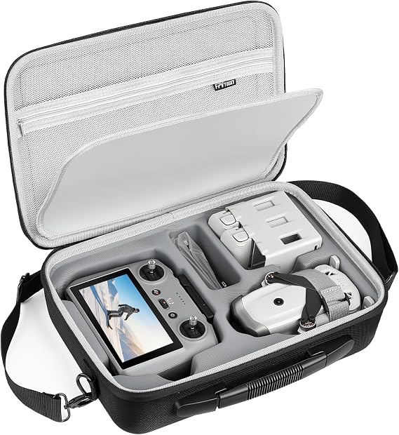 FPVtosky Lito X1 Case, Portable Carrying Case for DJI Lito X1 Fly More Combo, Compatible with RC 2 Remote Control Accessories [Bag Only]