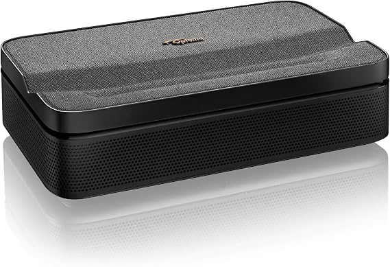 Optoma Photon Go Ultra-Short-Throw Portable Projector, 1080p Full HD, 650 Lumens, 100-inch Display at 25cm, Google TV