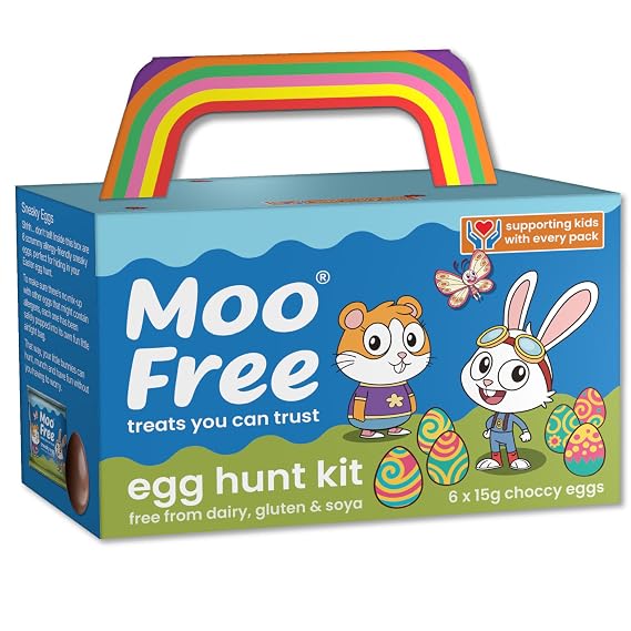 Moo Free Easter Egg Hunt Box 100g