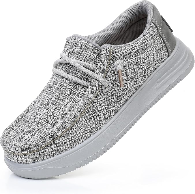 Blikcon Kids Boys Slip-On Loafers Casual Lightweight Breathable Walking Shoes (Toddler/Little Kid/Big Kid)