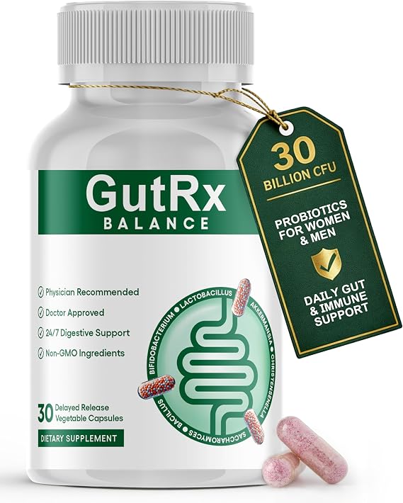 Balance Probiotics for Women & Men with Akkermansia Probiotic & Christensenella, GLP-1 Alternative for Gut Health with Lactobacillus Plantarum, Gluten Free, Delayed-Release, 30 ct