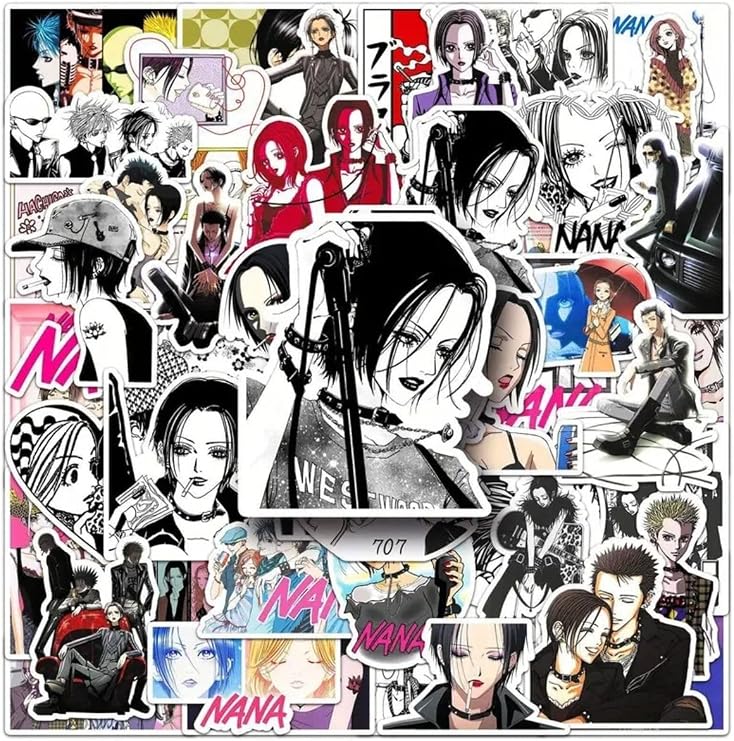 Nana Hachi Anime Manga Sticker Seti 50 Adet - Anime Sticker