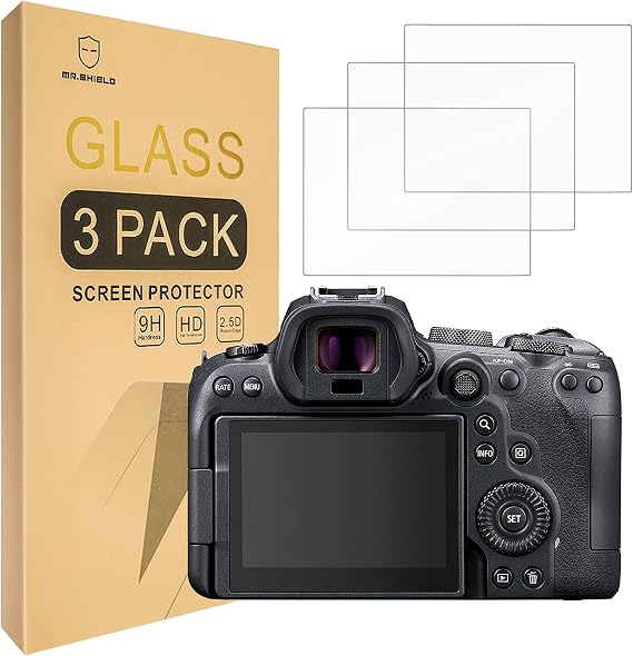 Mr.Shield Screen Protector for Canon EOS R6V/R6/R6 Mark III/R6II Mark II/R7