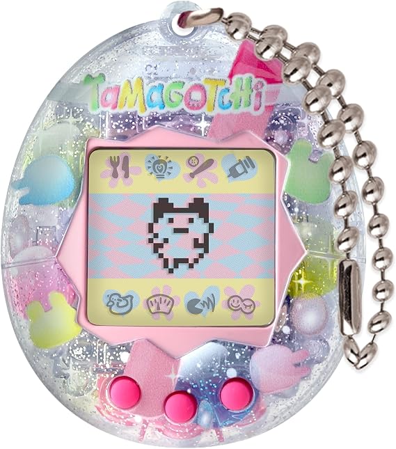 TAMAGOTCHI Original Sparkle Boba Shell Virtual Pet - Bubble Tea Tamagotchi