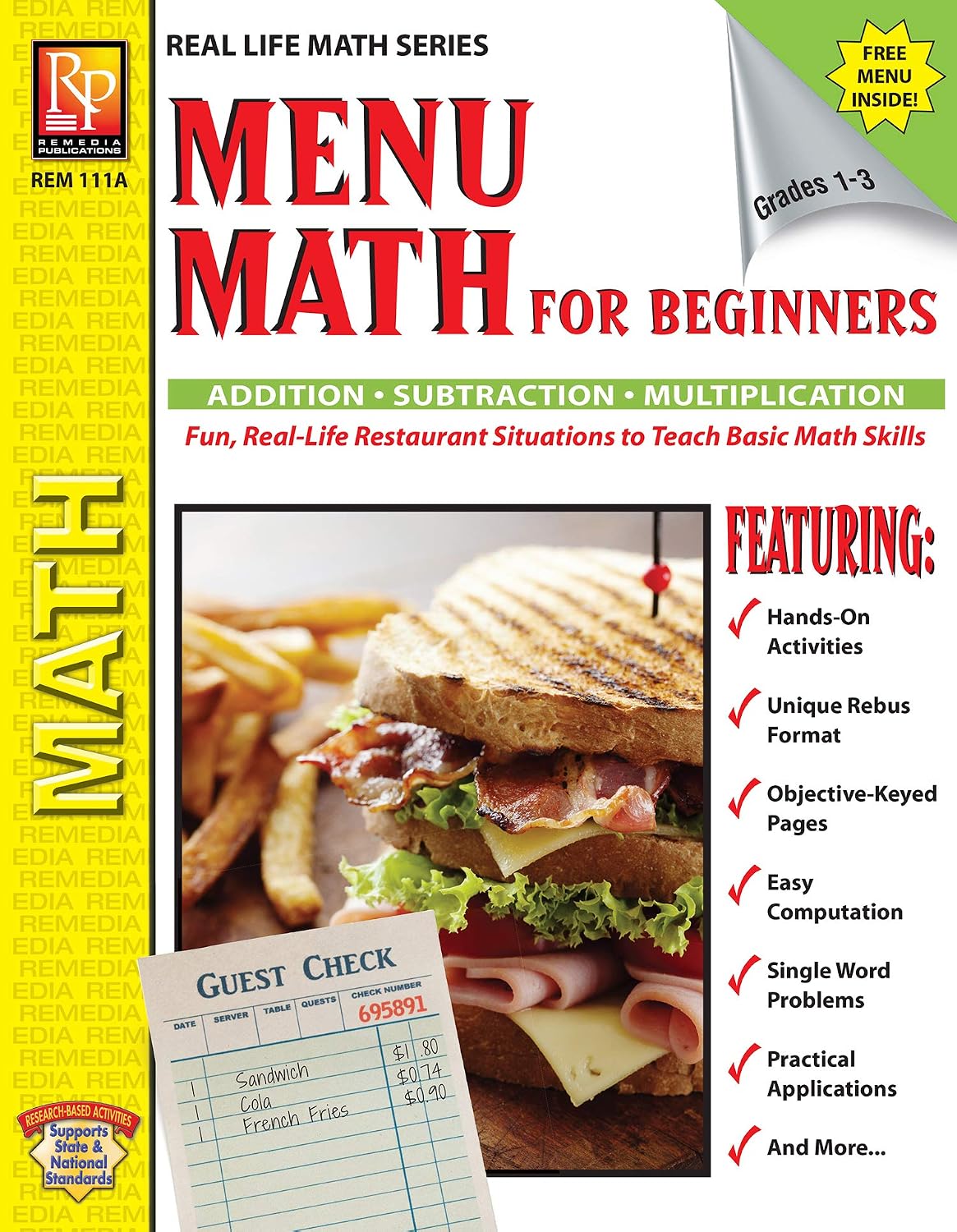 Menu-math for beginners Paperback – January 1, 1996