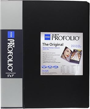 Itoya Original Art Profolio 5X7 with 24 Sleeves (ITYIA-12-5)