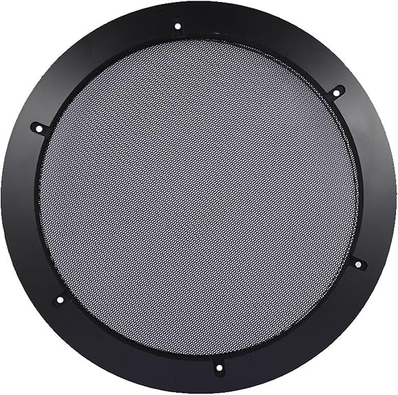 Speaker Grille Protection Metal Mesh Cover 12" Car Sound Subwoofer Easy Mount Sound Protection