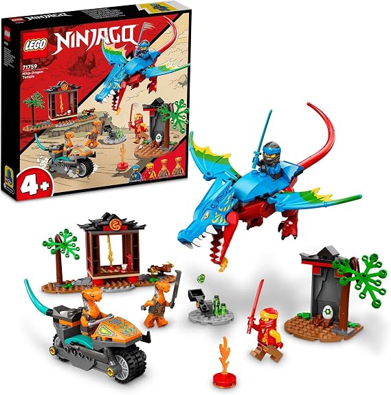 LEGO Ninjago Ninjago Dragon Temple 71759 Toy Block Gift Ninja Ninja House for Boys Age 4+
