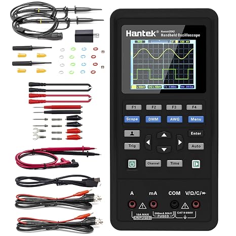 Hantek 2D42 Handheld Oscilloscope 40MHz with Waveform Generator Multimeter