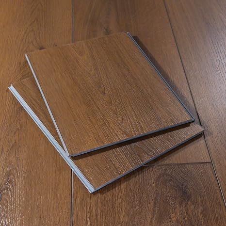 Flooret 12 Cut Sample Luxury Vinyl Plank Flooring | DIY Click Installation, 40 Mil Wear Layer, Waterproof and Scratch Resistant LVP | Brenwick Signature