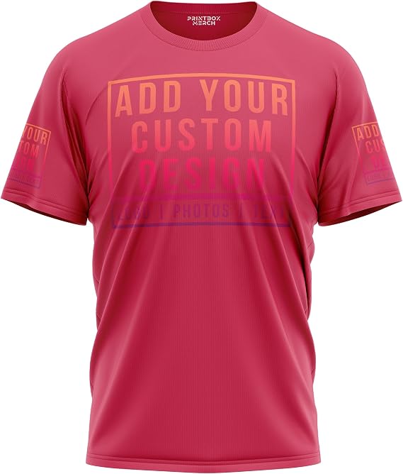 Custom Shirts for Men and Women Personalized Customized Shirt with Your Design Text or Image Unisex Casual Tee