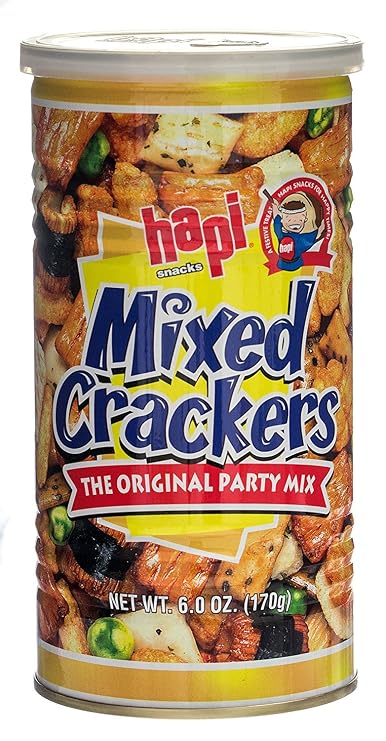 Hapi Mixed Crackers, 6 oz