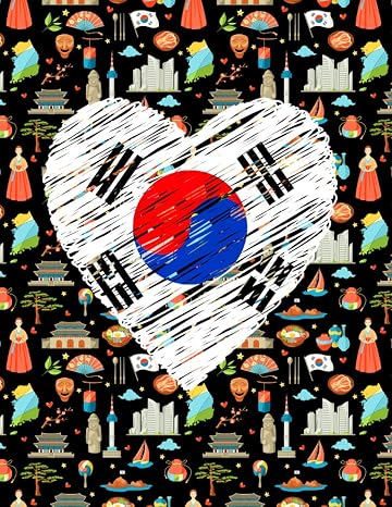 Korean Handwriting Practice Book: Hangul Writing Notebook