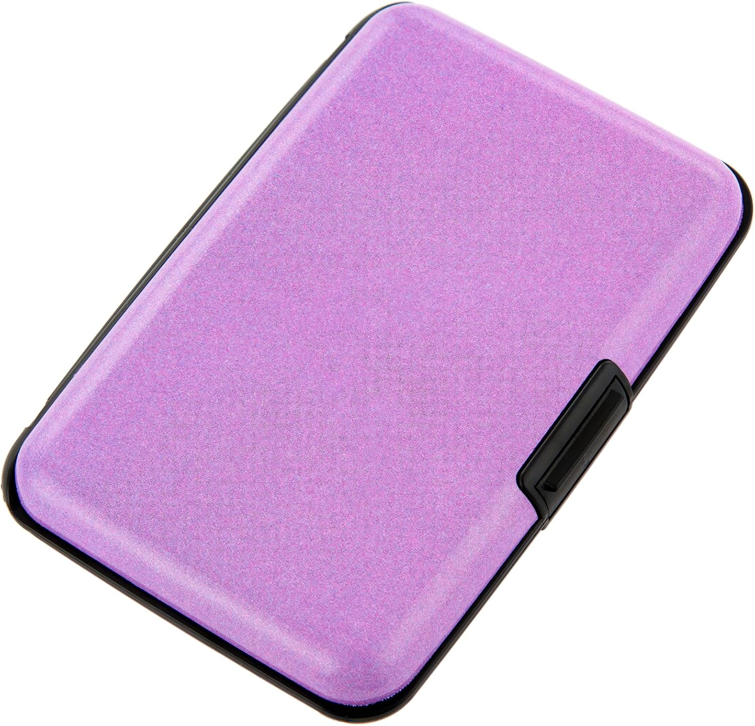 Credit Card Holder, RFID Blocking Metal Card Holder for Men and Women, Aluminum Slim Hard Case