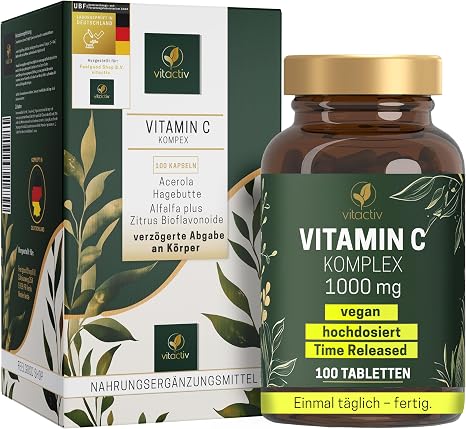 Vitamin C 1000mg Complex + Acerola 100tabs