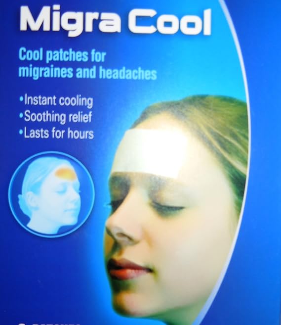 Masterplast Migra Cool Patches x 3 for Migraines and Headaches