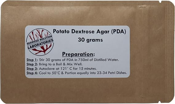 Dehydrated Potato Dextrose Agar PDA 30 grams