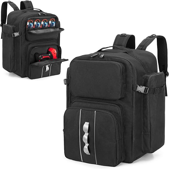 GOBUROS RC Backpack for 1/10 Car, RC Storage Bag Carry Case(Patent Design)